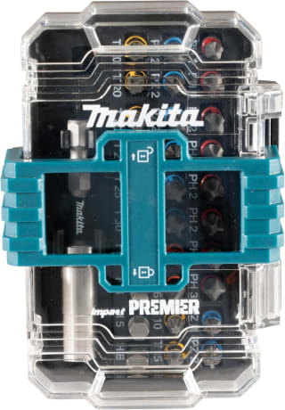 Makita E-13552 31-delige Premier Torsie Bit Set voor € 14,36 bij Amazon