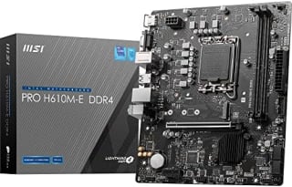 MSI PRO H610M-E DDR4 voor €39 bij Amazon