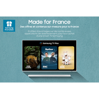 Samsung TV AI OLED 55" S85F 2025 4K à 594,30€ chez E.Leclerc