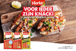 Gratis Herta Knacki bij Beefund (100% cashback)
