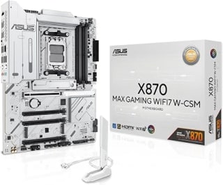 ASUS X870 MAX GAMING WIFI7 W placa base ATX por $3,809.79 en Amazon