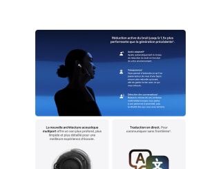 Apple AirPods 5 avec Boîtier de charge sans fil à 154€ chez Amazon