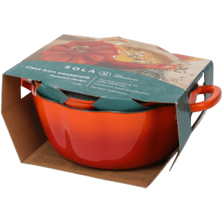 Sola gietijzeren pan Pompoen Ø 24 cm voor €24,95 bij Action