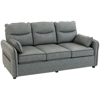 HOMCOM 3 Seater Faux Leather Sofa £289.75 with Code