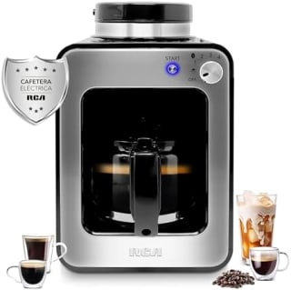RCA RC-CAF4 cafetera con molino integrado por $999 en Amazon