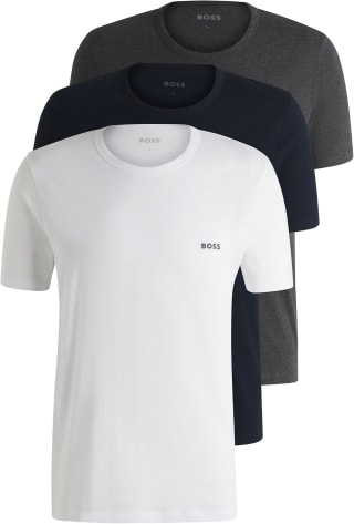 BOSS T‑Shirt RN 3P pack de 3 (XXL) pour 24,06€ chez Amazon