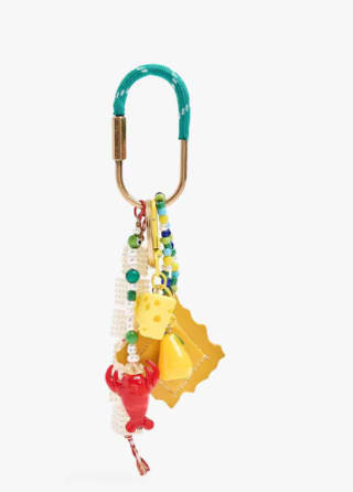 Llavero con charm de cangrejo y cuentas - Parfois - Multicolor por 10.99€