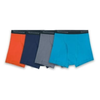 Bóxer Fruit of the Loom Trunk Low Rise (4 piezas, talla M) por $97 en Walmart