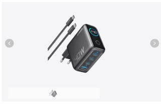 Chargeur Anker Zolo (140 W, 4 ports, PD 3.1) avec câble USB-C à 89,99€