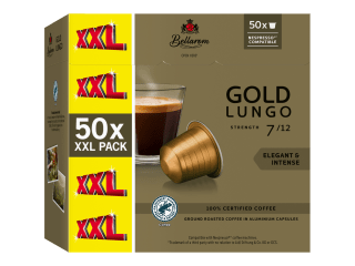 Bellarom 50 aluminium koffiecapsules voor €6,99