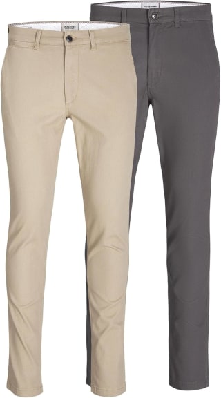 JACK & JONES Jpstmarco 2-pack chino voor €22,46 bij Amazon