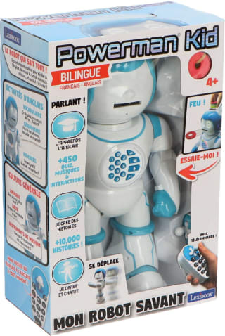 LEXIBOOK Powerman Kid tweetalige educatieve robot voor €29,99 bij Bol