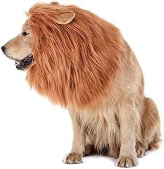 PUBAMALL Disfraz de Melena de león para Perro por $138 en Amazon
