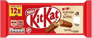 KitKat 2 Finger Milk Chocolate 12-Pack – £2.18