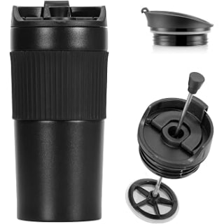 Redlemon Termo con Prensa Francesa 350 ml por $199 en Amazon