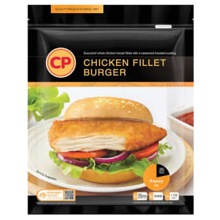 CP Foods Chicken Fillet Burger, 1.7kg for £9.99 at Costco