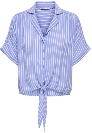 ONLY ONLPAULA LIFE S/S TIE SHIRT WVN NOOS voor €10,40 bij Bol