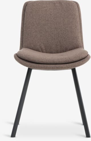 Eetkamerstoel MELBY licht bruin voor €42,50 bij JYSK