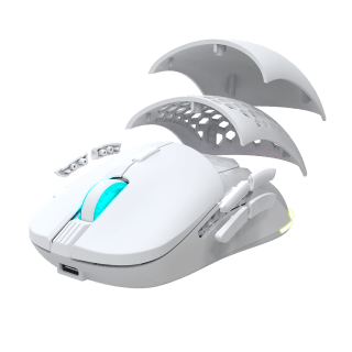Newskill Arakne Elite Ivory ratón inalámbrico (16.000 DPI) por 9,99€ en PcComponentes