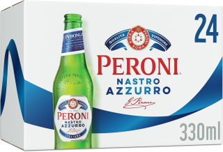 Peroni Nastro Azzurro Italian Lager (24 x 330ml) for £26.00 at Amazon