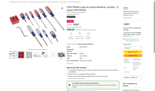 Juego destornilladores CRAFTSMAN 12 piezas por $499 | Amazon
