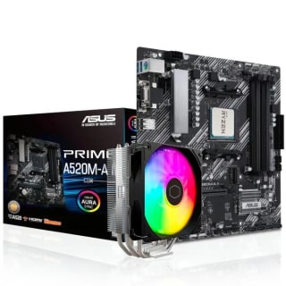 ASUS PRIME A520M-A II CSM + Ryzen 5 5500 bundle for £134.99 at AWD-IT