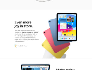 Apple iPad 11-inch (128GB, Wi‑Fi) for £329 at Amazon