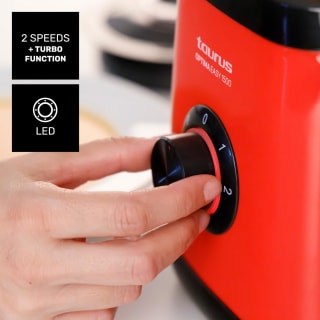 Batidora de vaso Taurus Optima Easy (1500W, 1,5 L) por 20,80€ en Amazon