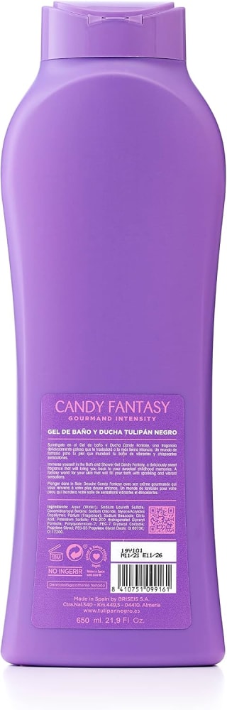 Tulipán Negro Gel de Baño Candy Fantasy 650 ml por 1,27€ en Amazon