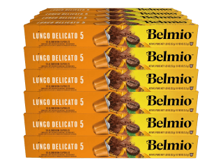 Belmio Lungo Delicato koffiecapsules (240 stuks) voor €36,95 bij iBOOD