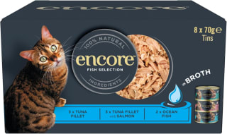 Encore Wet Cat Food 8x70g Tins £5.22 Subscribe & Save