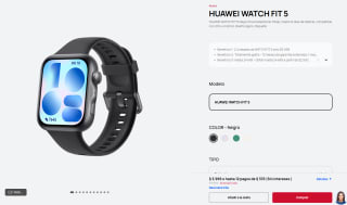 Pack de 2 Huawei Watch Fit 5 por $3,999