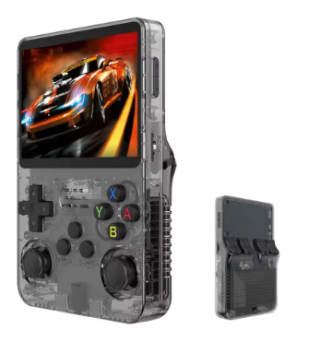 Consola videojuegos portátil R36S, pantalla 3,5 pulgadas 64GB por 21,99€