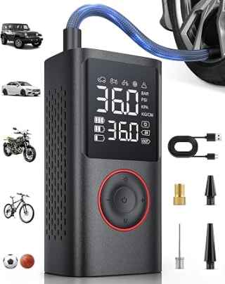 Powools ATJ-006 gonfleur pneus 150 PSI pour 21,99€ chez Amazon