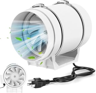 Ventilador de Conducto Extractor de Aire Industrial 8" por $600 en Amazon