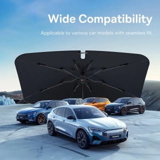 Baseus parasol para parabrisas 142 x 75 cm por $254 en AliExpress