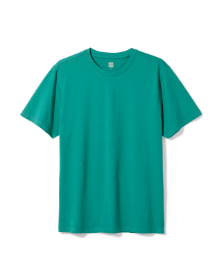 Heren T-shirt regular fit voor €3,- bij HEMA