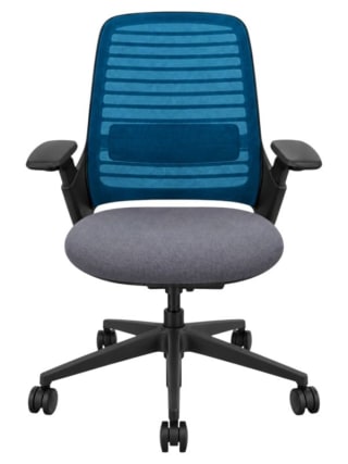 Refurbished Steelcase Series 1 Blauw voor €199,65 bij Offeco