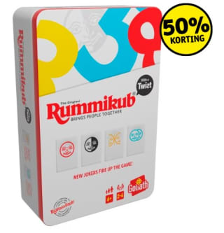 Goliath Rummikub with a Twist voor €5,99 bij Kruidvat
