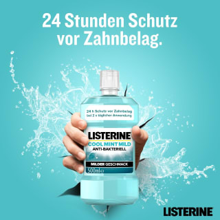 LISTERINE Cool Mint Mild (6 x 500 ml) voor €16,75 bij Amazon