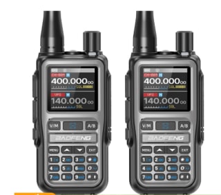 Lot de 2 Talkie-Walkie Baofeng UV-5R Mini - 5W à 30,68€