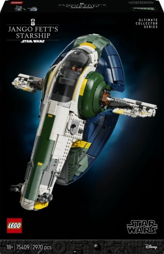LEGO Star Wars Jango Fetts Firespray-class Ruimteschip 75409 voor €209,99 bij Bol