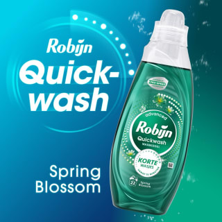 Robijn Quickwash vloeibaar wasmiddel (8 x 22 wasbeurten) voor €38,99 bij Bol