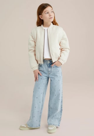 WE Fashion Chaquetas niño bomber off-white por 25,00€.