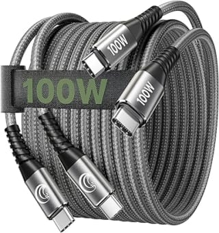Yosou 100W USB C to C Cable, 2M 2Pack - Sold by Yosou-UK / FBA