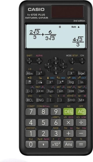 Casio FX-87DE PLUS-2 Technische rekenmachine voor €10,99 bij Bol