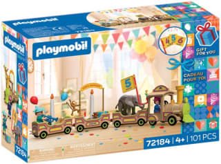 Playmobil Verjaardagstrein (72184) voor €23,99 bij Bol