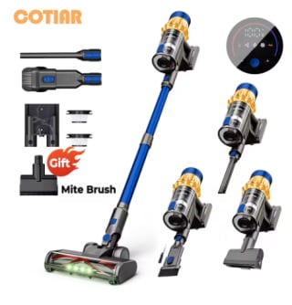 Aspiradora inalámbrica COTIAR V22 650W + accesorios por 65.19€