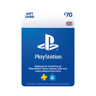 Reduced PlayStation Store gift cards at ShopTo