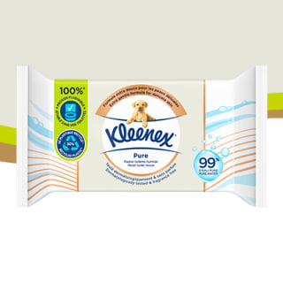 Échantillon gratuit papier toilette humide Kleenex